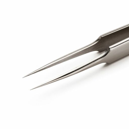 Weller 5SA 4-1/4" Straight Very Pointed Tip Precision Tweezers for Very Fine Wires – image 3