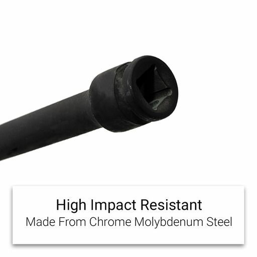 Daytona D6IS12 6pce 1/2" Drive Industrial Impact 75-250mm Extension Bar & Universal Joint Adapter Set – image 8
