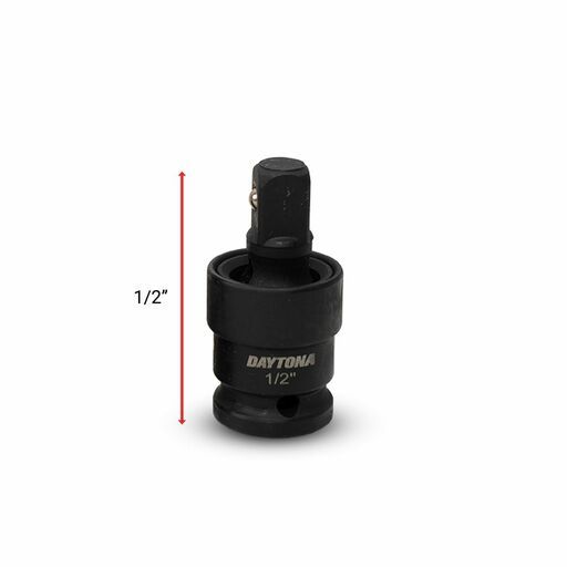 Daytona D6IS12 6pce 1/2" Drive Industrial Impact 75-250mm Extension Bar & Universal Joint Adapter Set – image 5
