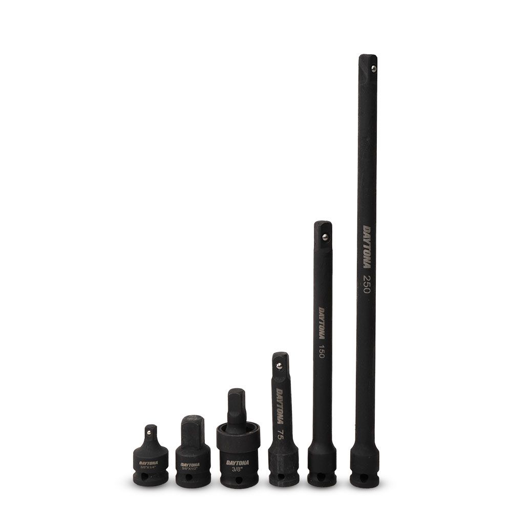Daytona D6IS38 6pce 3/8"Drive Industrial Impact Extension Bar