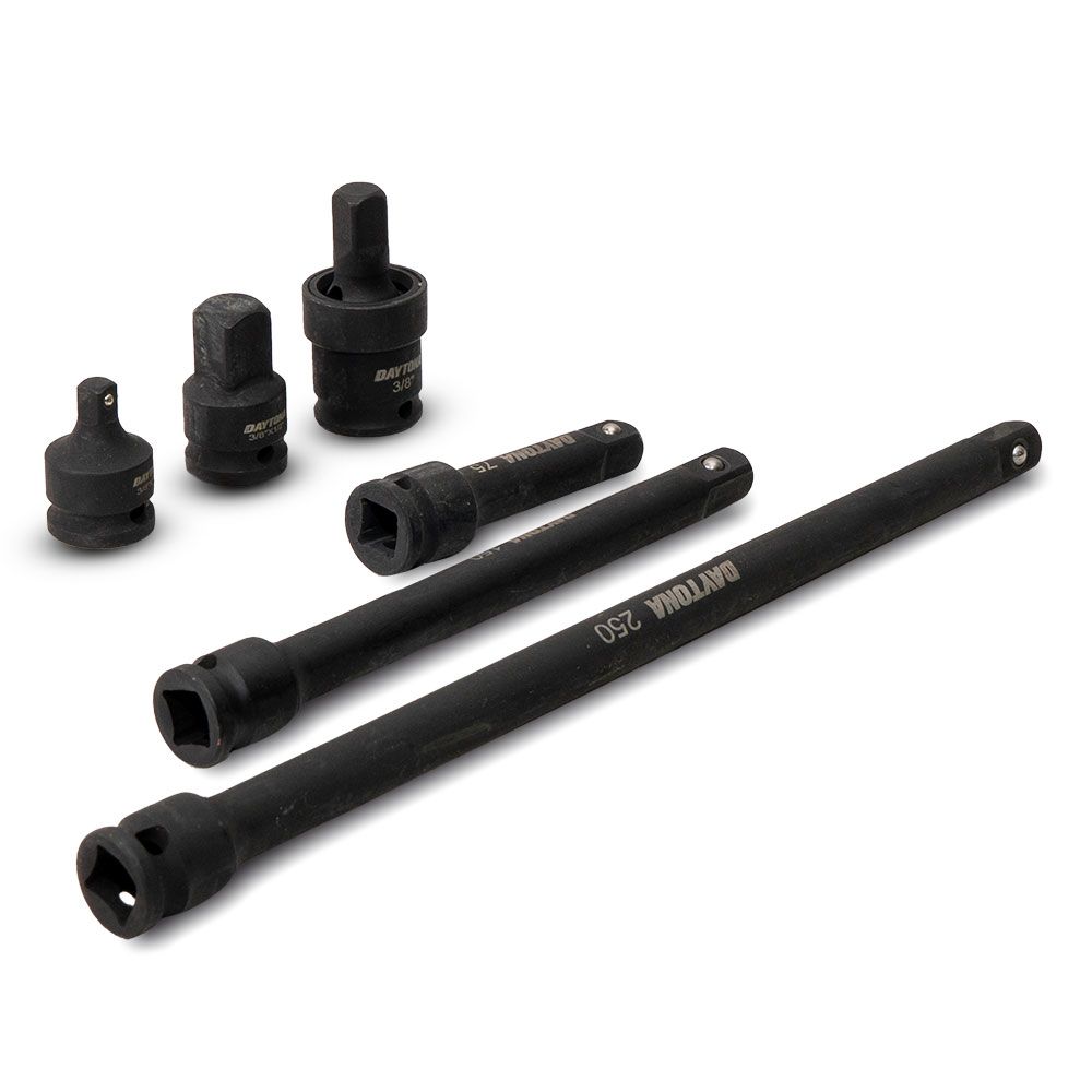 Daytona D6IS38 6pce 3/8"Drive Industrial Impact Extension Bar