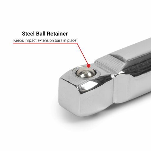 Daytona DWEH338 3pcs 3/8" Drive 75-250mm Wobble  Hex Nut End Extension Bar Set – image 5