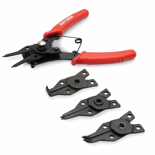 Daytona DCP14 4Pce Circlip plier Set/Ext With Interchangeable Heads – image 8