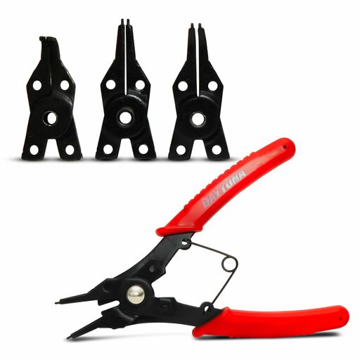Daytona DCP14 4Pce Circlip plier Set/Ext With Interchangeable Heads