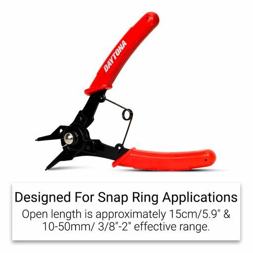 Daytona DCP14 4Pce Circlip plier Set/Ext With Interchangeable Heads – image 7