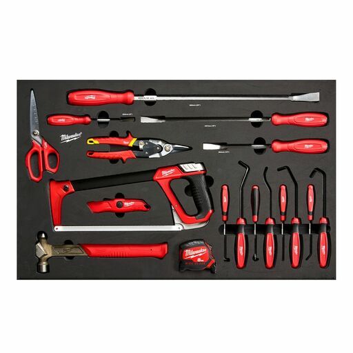 Milwaukee MTK238C36V3 238pce 36" Automotive Starter Toolkit in 5 Drawer Steel Tool Cabinet Trolley – image 5