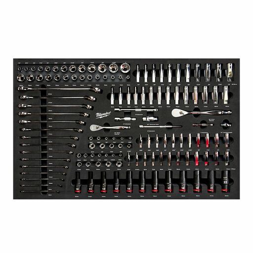 Milwaukee MTK238C36V3 238pce 36" Automotive Starter Toolkit in 5 Drawer Steel Tool Cabinet Trolley – image 4