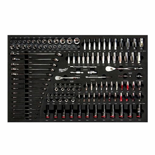 Milwaukee MTK238C46V3 238pce 46" Automotive Starter Toolkit in 10 Drawer Steel Tool Cabinet Trolley – image 3