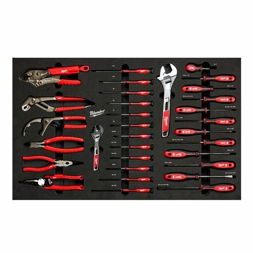 Milwaukee MTK238C46V3 238pce 46" Automotive Starter Toolkit in 10 Drawer Steel Tool Cabinet Trolley – image 5