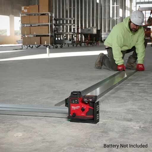 Milwaukee M12AA3PL0C 12V Li-ion Cordless Green Auto Align 3 Plane Laser - Skin Only – image 4