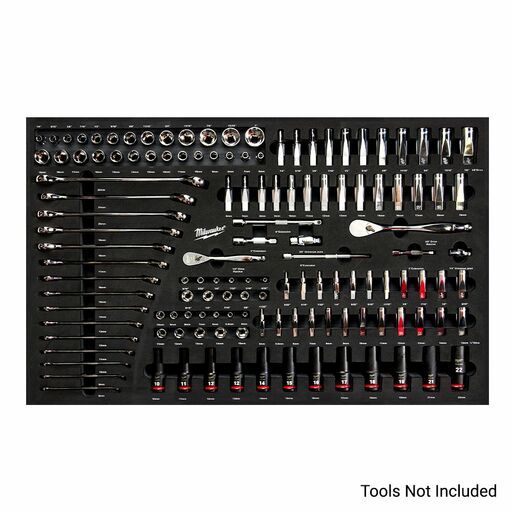 Milwaukee MTK238CSDF 3pce Drawer Foam Insert To Milwaukee Suit 238pce Tool Kits – image 4