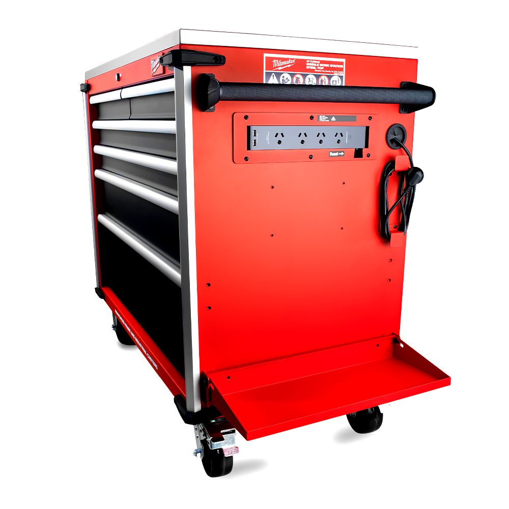 Milwaukee MTK218A1V3 218pce Automotive Starter Toolkit with 6 Drawer Work Bench – image 4