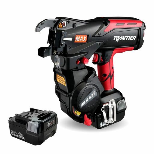 MAX RB443T 14.4V 5.0Ah Li-ion Twin Tier Cordless Rebar Tying Tool Combo Kit