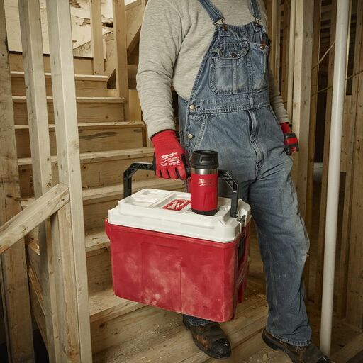 Milwaukee 48228391R PACKOUT 354ml (12oz) Sip Lid Red Bottle – image 5