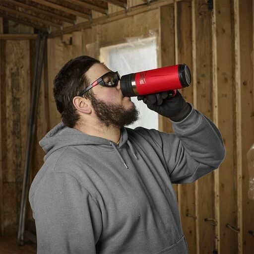 Milwaukee 48228394R PACKOUT 532ml (18oz) Sip Lid Red Mug – image 4