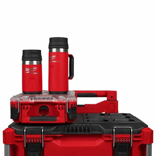 Milwaukee 48228394R PACKOUT 532ml (18oz) Sip Lid Red Mug – image 3