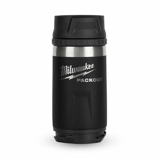 Milwaukee 48228391B PACKOUT 354ml (12oz) Sip Lid Black Bottle