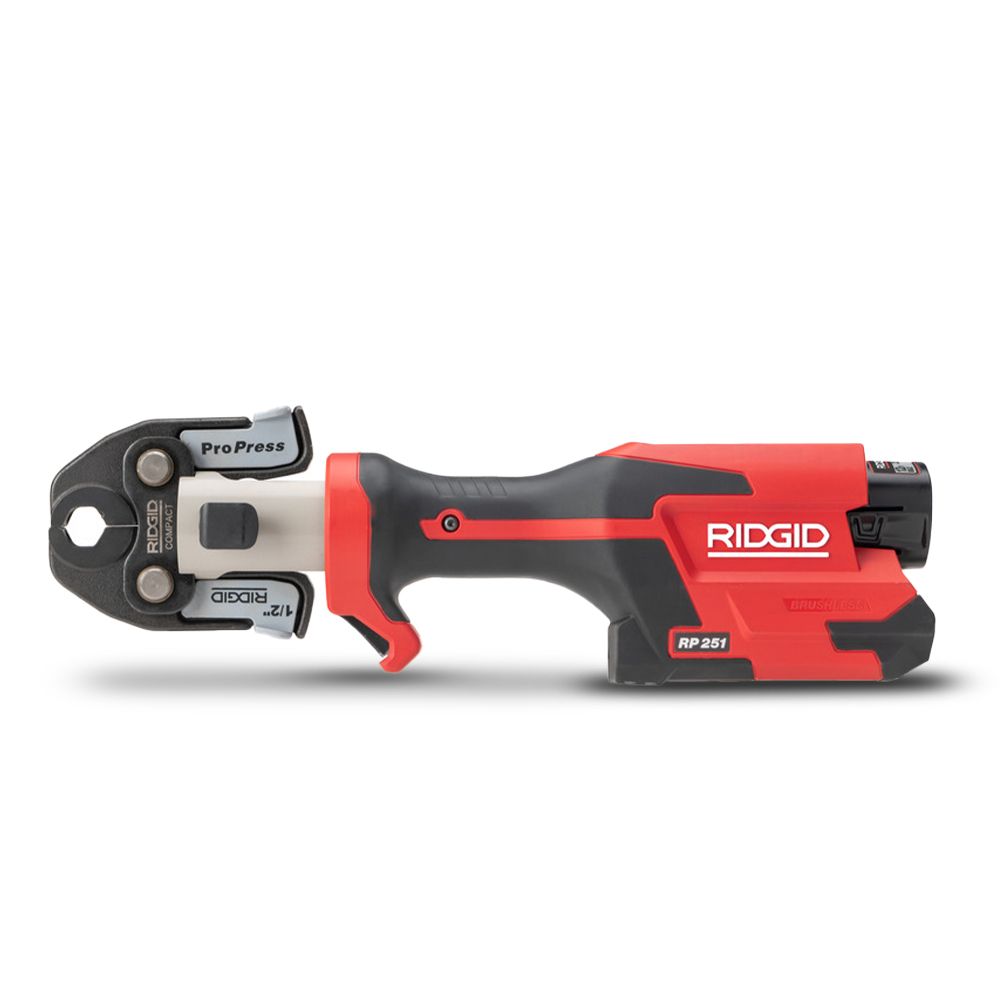 Ridgid RP251 (78838) 12V 2.5Ah 24kN Press Tool Combo Kit – image 4