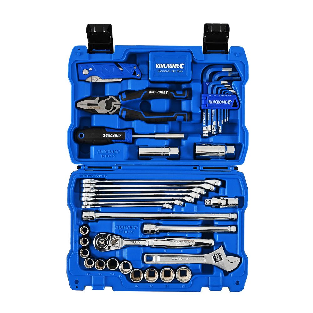 Kincrome K1845 70pce 3/8" Metric Sockets & Accessories Portable Tool Kit – image 2