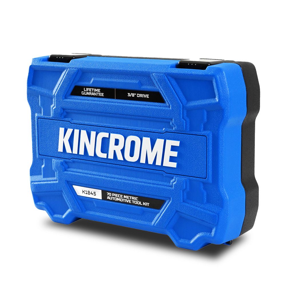 Kincrome K1845 70pce 3/8" Metric Sockets & Accessories Portable Tool Kit – image 3