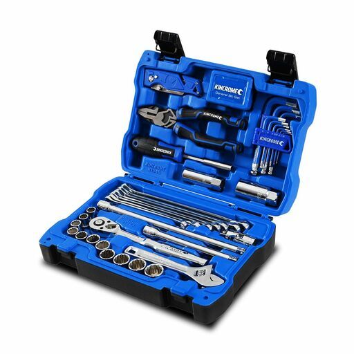 Kincrome K1845 70pce 3/8" Metric Sockets & Accessories Portable Tool Kit