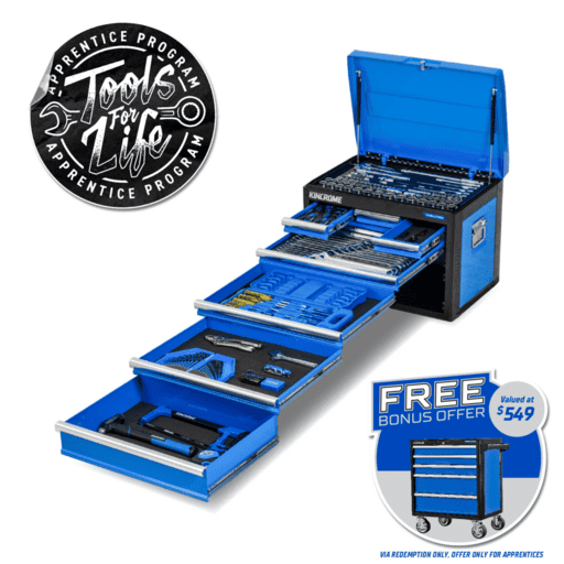Kincrome P1705 207pce 7 Drawer (26”)EVOLUTION Chest Tool Kit