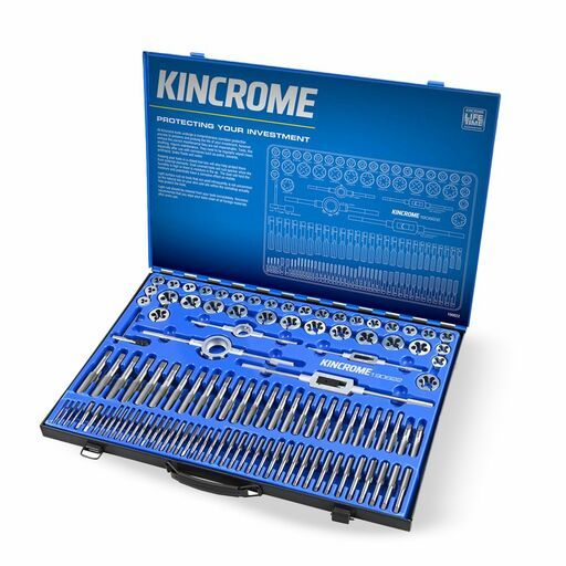 Kincrome 190822 110pce Metric & Imperial Tap & Die Set