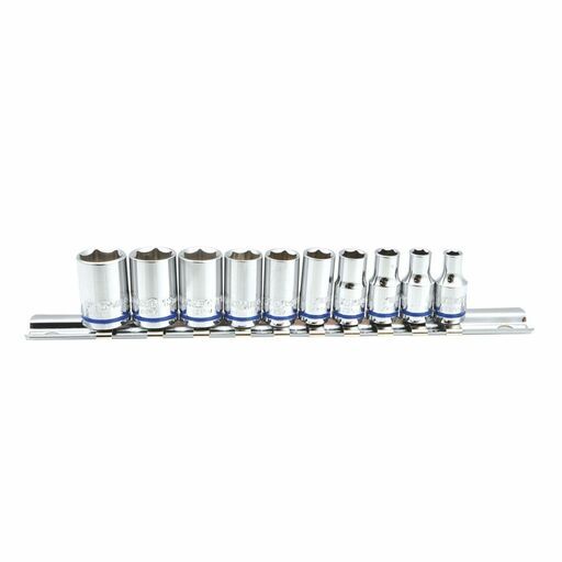 Kincrome K2170 10pce 1/4" Drive Metric Socket Set