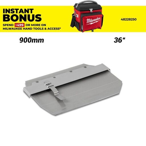 Milwaukee 48373610 4-Pack 900mm (36") 254 x 355mm (10" x 14") Trowel Clip-On Float Shoe Blades