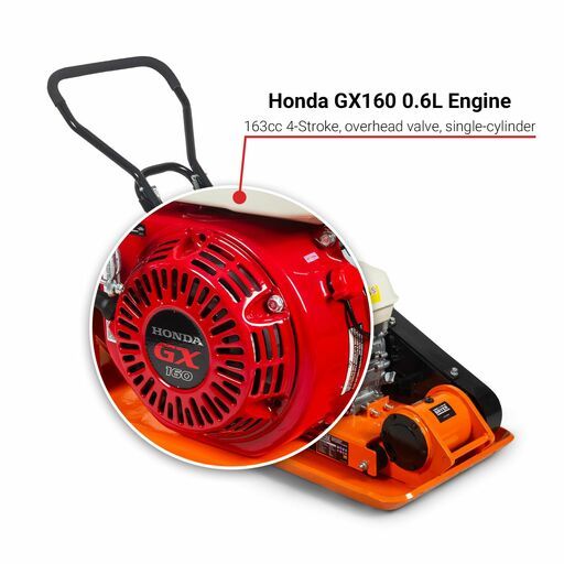 Bayer BPCH90 540mm - 420mm Plate Compactor with HONDA GX160 Motor – image 3