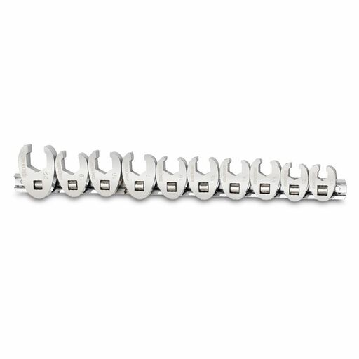 Kincrome K030007 10pce 3/8" Drive Metric Crows Foot Spanner Set
