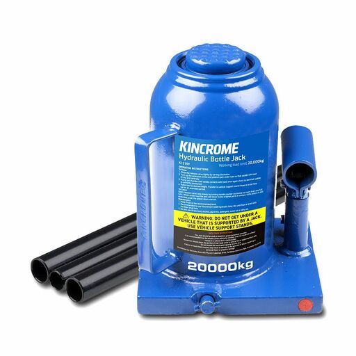 Kincrome K12159 20,000kg Hydraulic Squat Bottle Jack