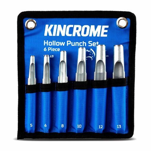 Kincrome K9449 6pce Hollow Punch Set
