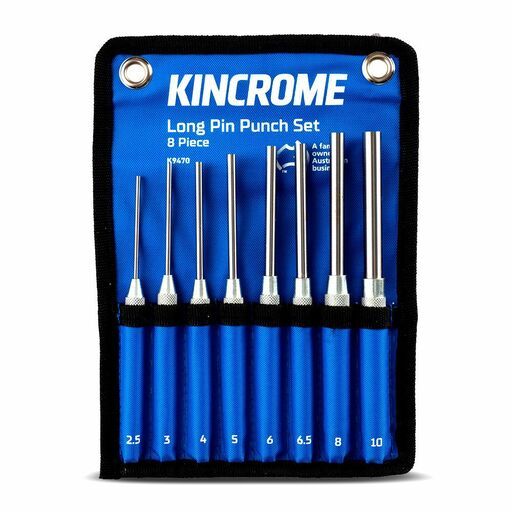 Kincrome K9470 8pce Long Pin Punch Set