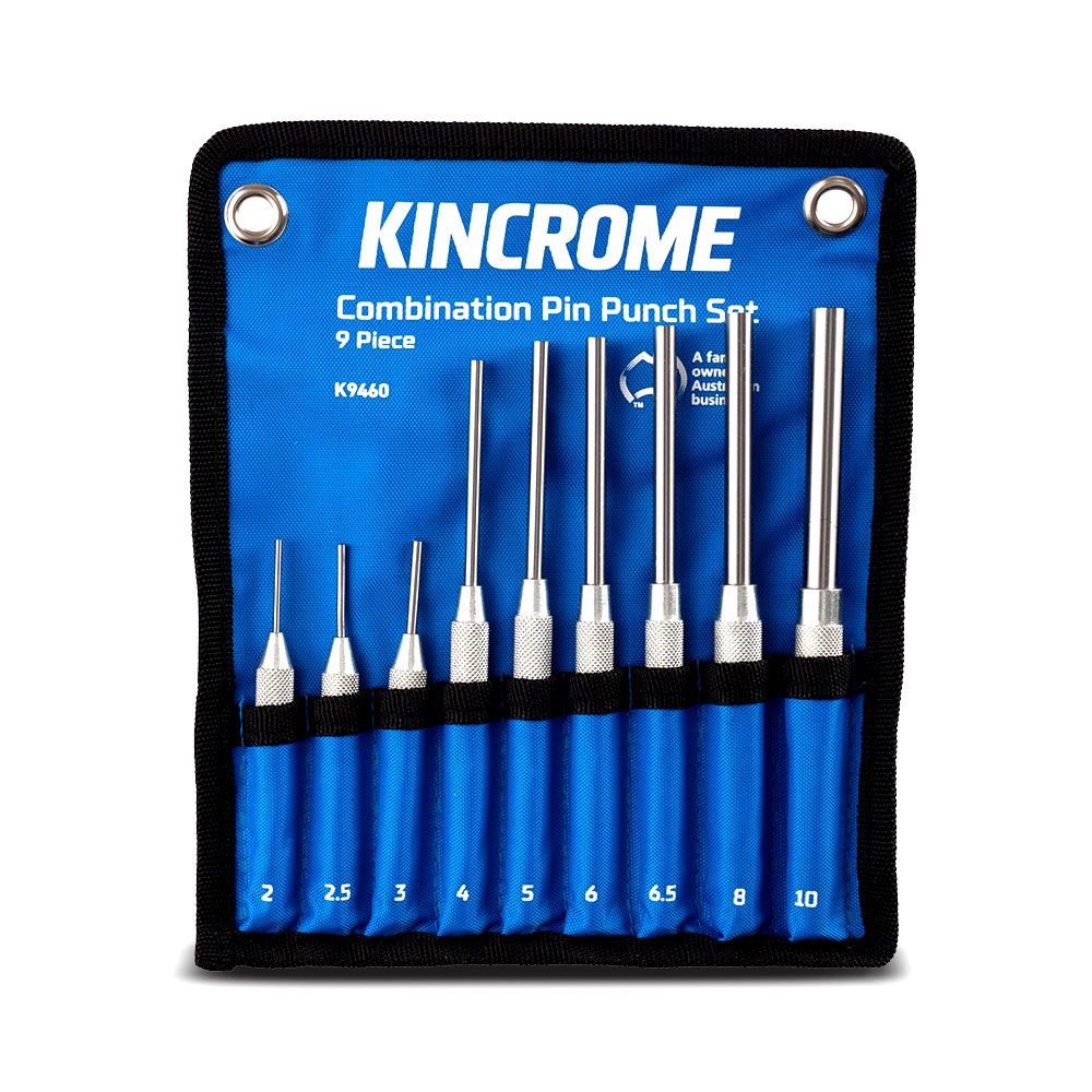 Kincrome K9460 9pce Combination Pin Punch Set – image 1