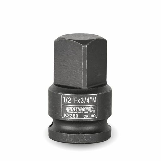 Kincrome K2280 1/2"F x 3/4"M 1/2" Drive Impact Adaptor – image 2