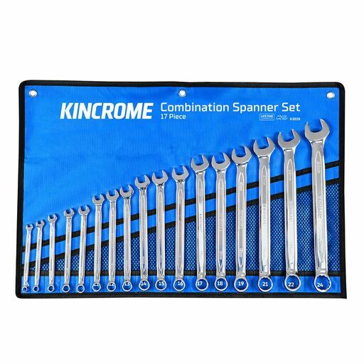 Kincrome K3028 17pce Metric Combination Spanner Set – image 2