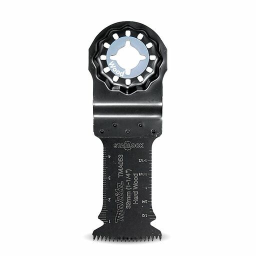 Makita B-64870 (TMA053) 32mm x 50mm x 14TPI STARLOCK Multi Tool Plunge Cut Blades