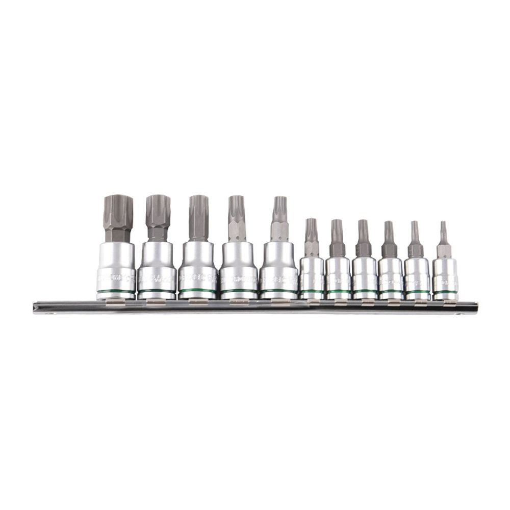 Kincrome K5025 11pce 1/4 & 3/8" Drive TORX Socket Set Short Series – image 1