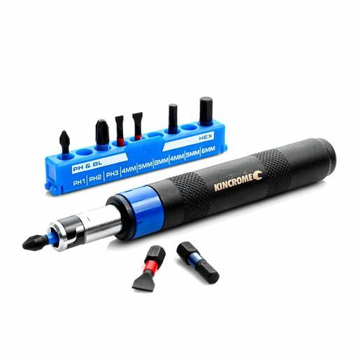 Kincrome ID3300 10pce Micro Impact Driver Set 1/4" Drive