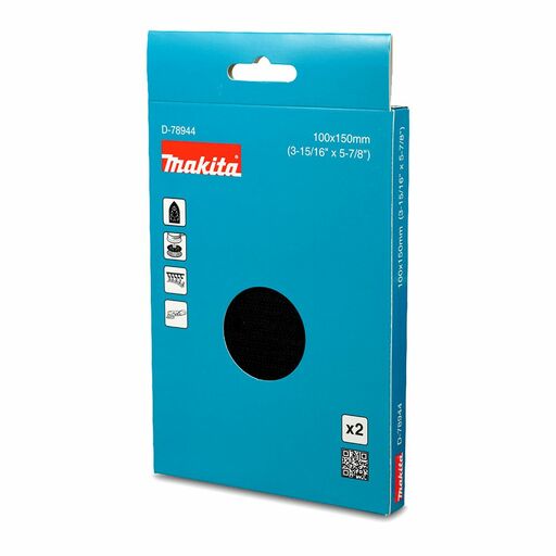 Makita D-78944 2-Pack 100mm x 150mm Delta Pad Saver to Suit BO006G – image 2