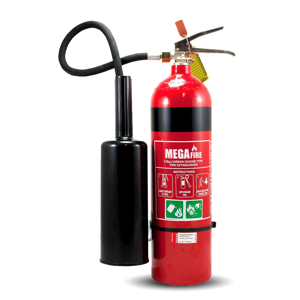 MegaFire MF35CO2 3.5kg CO2 Portable Fire Extinguisher – image 1