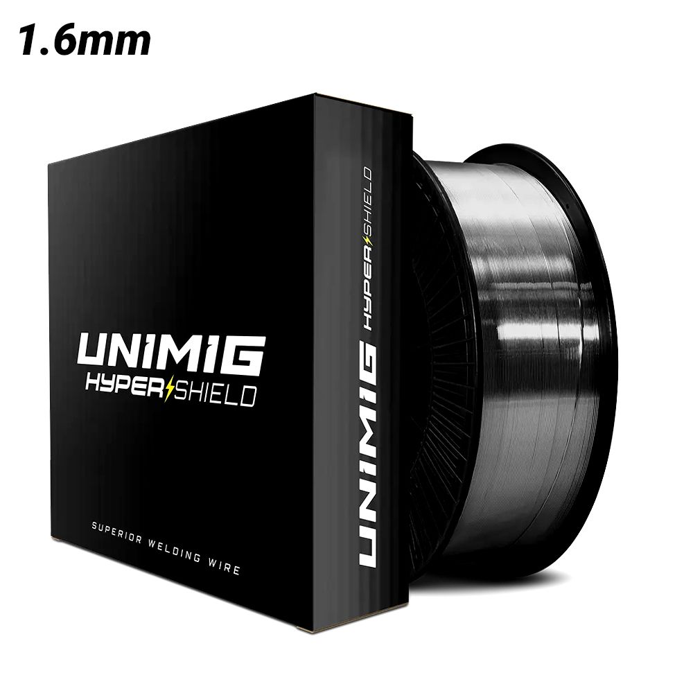 UNIMIG U61004 HYPERSHIELD 71T 1.6mm Flux-Cored Gas-Shielded MIG Wire 15kg – image 1