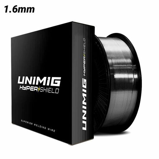 UNIMIG U61004 HYPERSHIELD 71T 1.6mm Flux-Cored Gas-Shielded MIG Wire 15kg