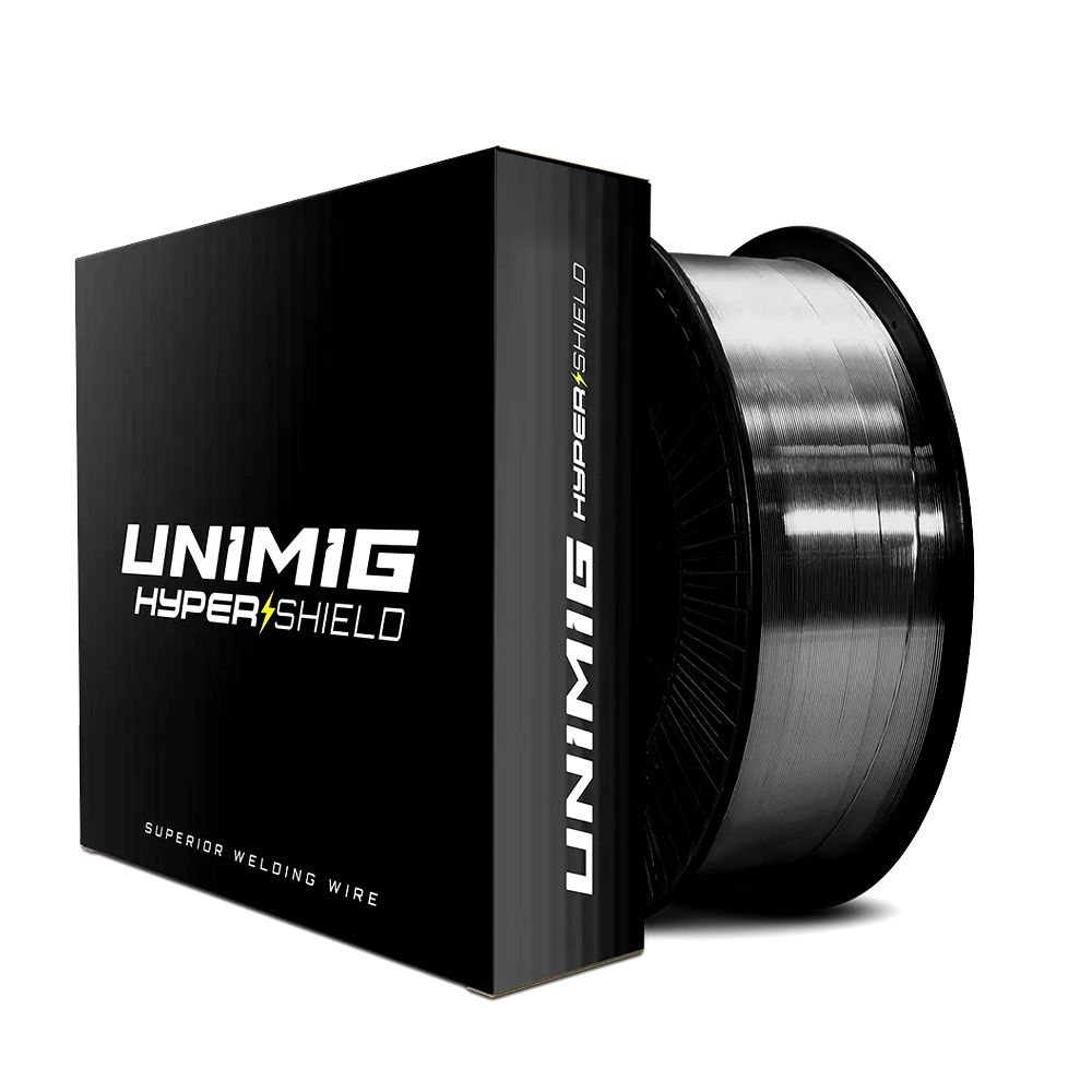 UNIMIG U61004 HYPERSHIELD 71T 1.6mm Flux-Cored Gas-Shielded MIG Wire 15kg – image 2