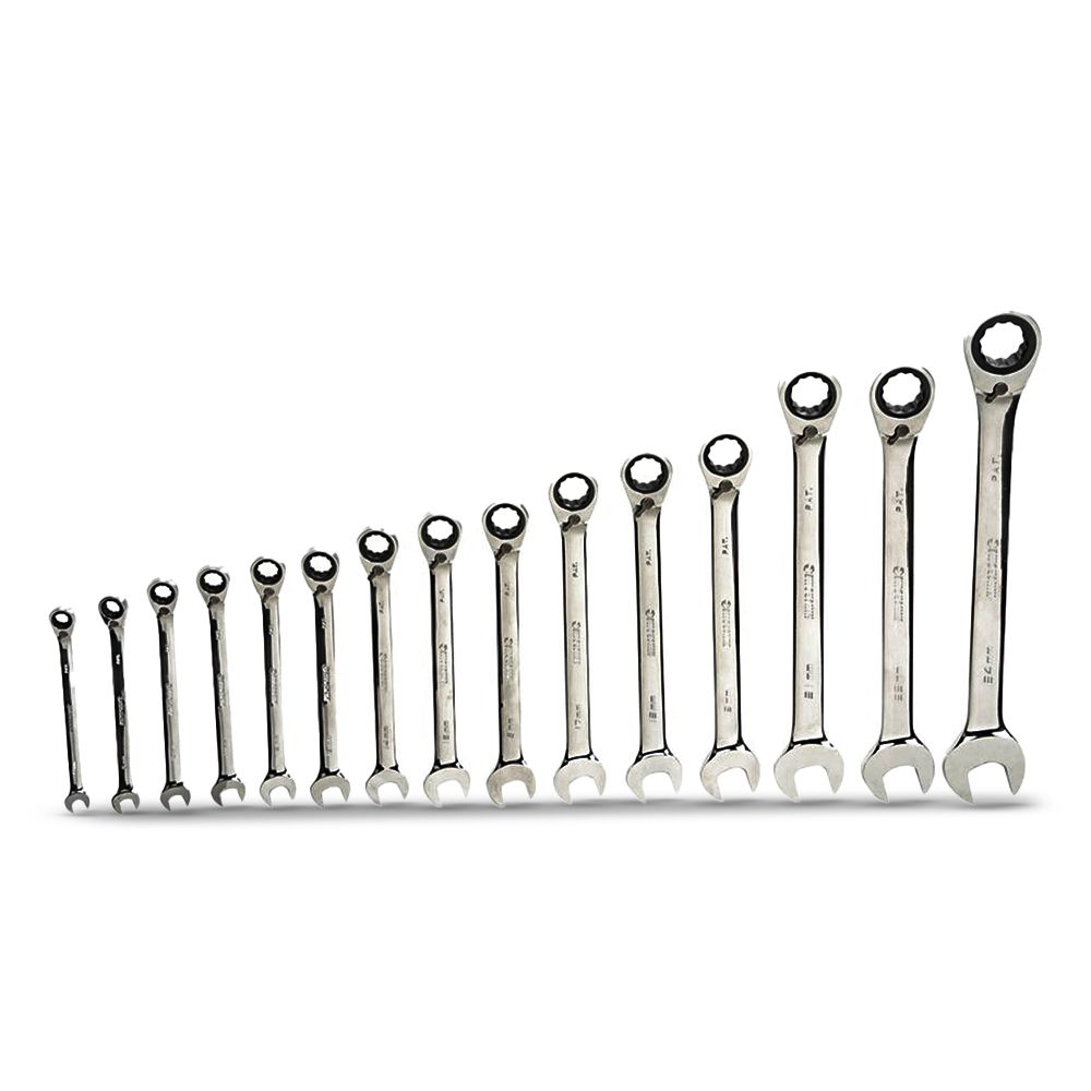 Kincrome K3015 15pce Metric Reversible Gear Spanner Set – image 3