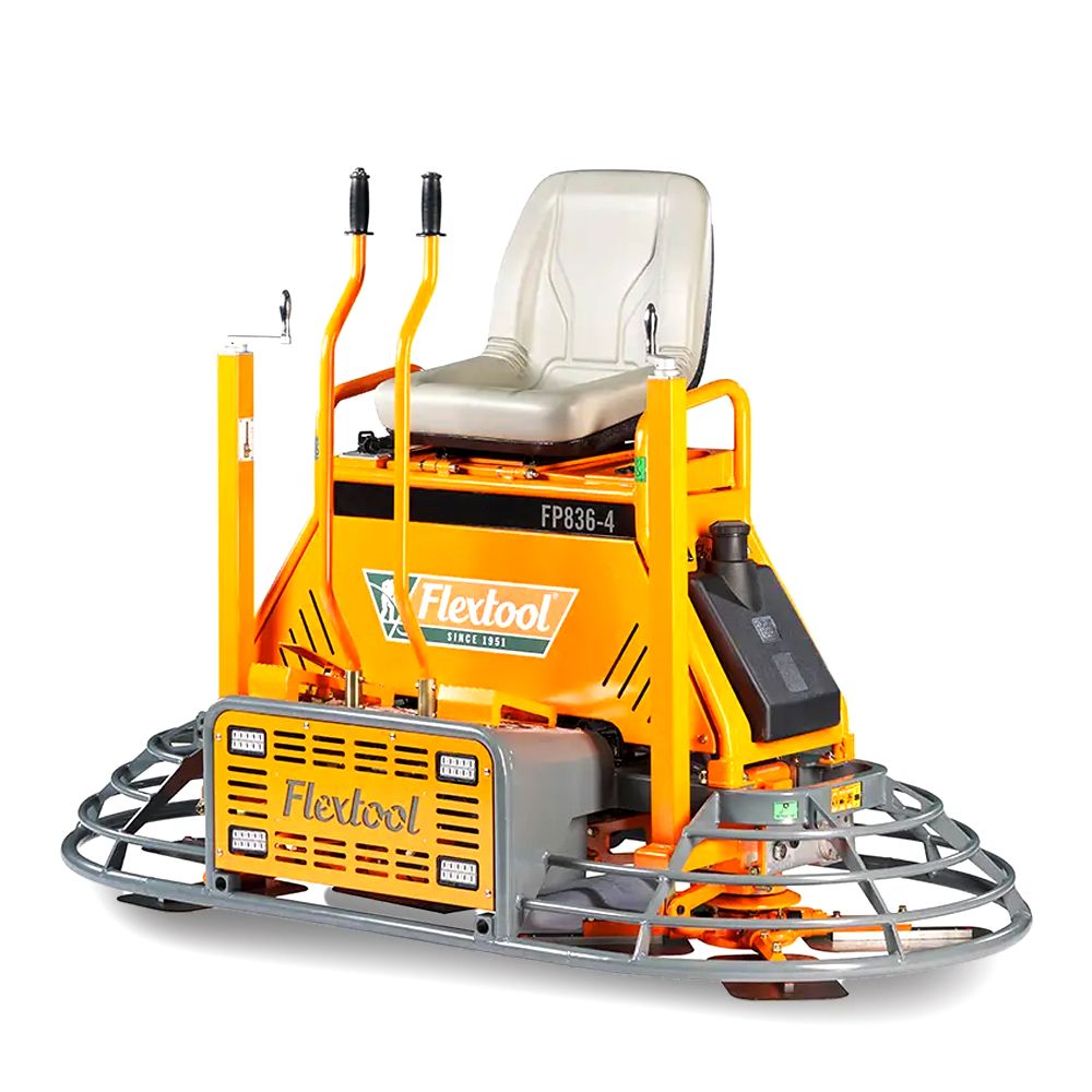 Flextool FT220067-UNIT (FP836-4) 920mm (36") 27hp Honda Petrol Engine ProFinish Ride-On Power Trowel – image 1