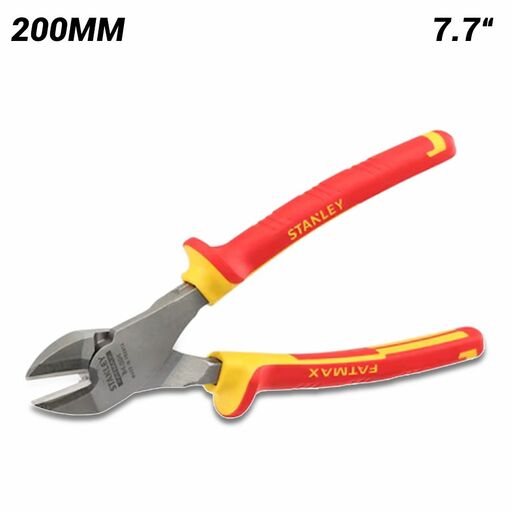 Stanley 0-84-004 FatMax 200mm VDE Diagonal Cutting Plier