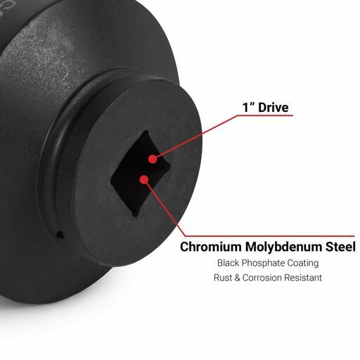 Daytona D1S105MM 105mm 1" Drive 6 Point Metric Impact Socket – image 5