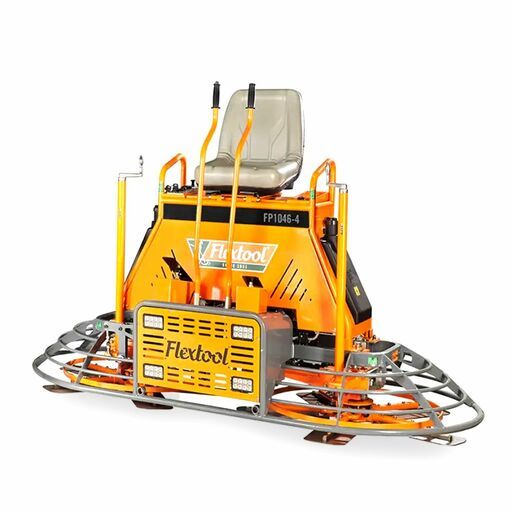 Flextool FT220068-UNIT (FP1046-4) 1160mm (46") 35hp B&S Vanguard Petrol Engine ProFinish Ride-On Power Trowel